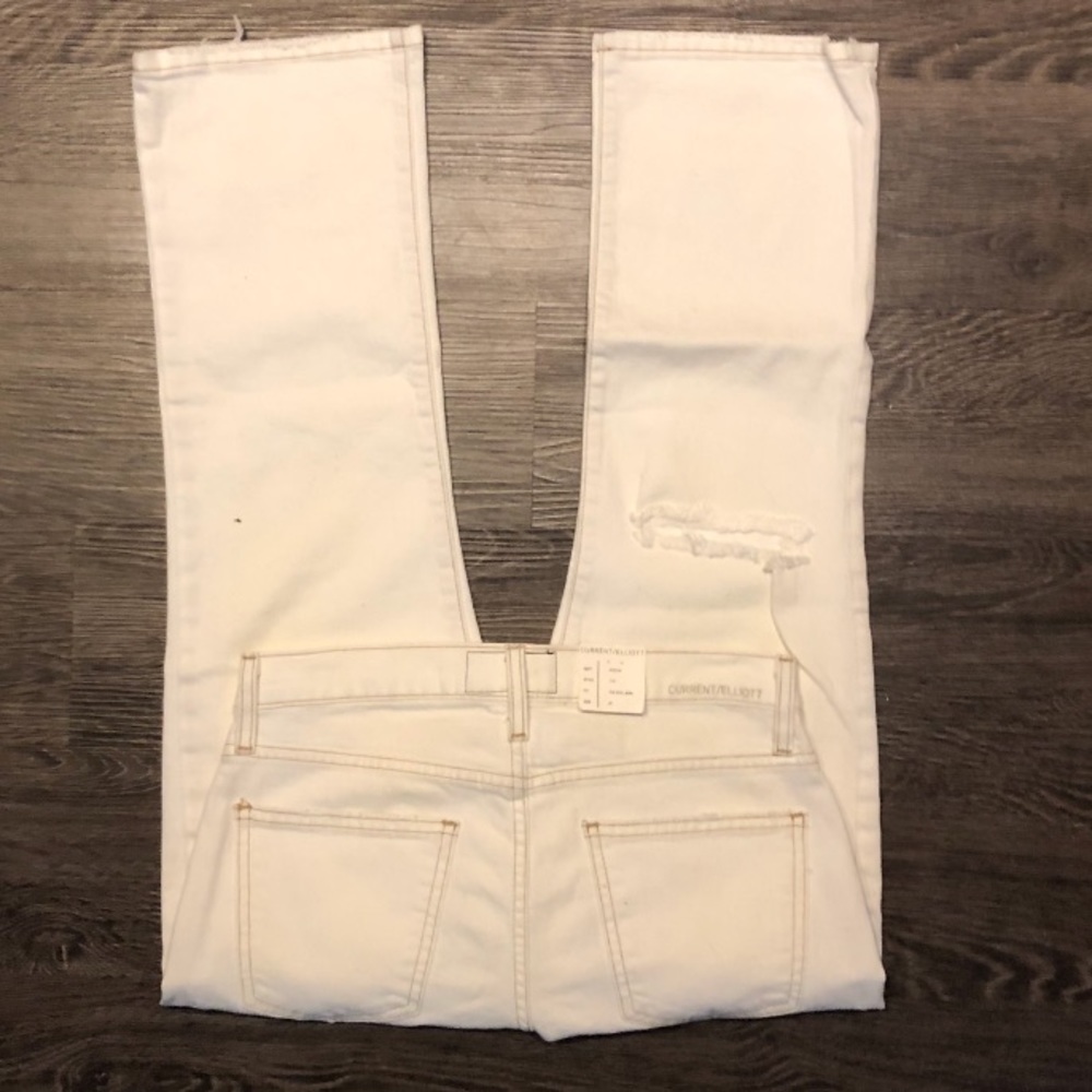 🛑SOLD🛑Current Elliott “The Kick” Flared Crop - Picture 4 of 6